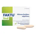 FAKTU lind Zäpfchen: Entzündungshemmende Hamamelis Zäpfchen gegen Hämorrhoiden, fördert die Wundheilung, 25 Stück