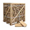 HEIZFUXX Brennholz Buche 33cm 1RM 1 Palette Kaminholz Hartholz Feuerholz Grillholz Ofenholz Smokerholz Scheitholz Buchenholz Trocken Ofenfertig Paligo