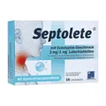 Septolete mit Eukalyptus-Geschmack 3 mg/1 mg Lutschtabletten 16 St