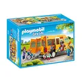 PLAYMOBIL City Life 9419 Schulbus mit abnehmbaren Dach, Für Kinder ab 4 Jahren
