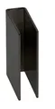 Infraworld Haftblech für 10 mm Glastür Schwarz