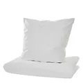 Bedfine Milbenschutz Bettwäsche für Hausstauballergiker - Encasing Bettbezug 155x220cm und Kissenbezug 80x80cm, Milbenkotdicht