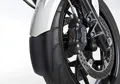 V*BODYSTYLE Kotflügelverlängerung vorne schwarz-matt passt für KAWASAKI Ninja 10
