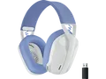 LOGITECH G435 LIGHTSPEED Kompatibel mit Dolby Atmos, PC, PS4, PS5 und Handy, kabelloses, Over-ear Gaming-Headset Bluetooth Weiß