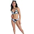 Roxy Bikini-Hose Printed Essentials Hipster schwarz XL