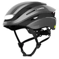 Lumos Ultra Smart-Helm | Fahrradhelm | Vorder- und Rücklicht (LED) | Blinker | Bremslichter | Bluetooth-Verbindung | Erwachsene: Herren, Damen (Ash Grey, Größe: M-L) MIPS