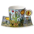 Goebel Tasse Goebel Pop Art James Rizzi Espressotasse 'Desert Life' 2023