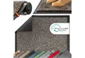 KESSER Fußmatte Schmutzfangmatte rutschfest für Innen- & Außenbereich, Höhe: 7 mm, Teppich für Wohnungseingang, Büro & Vorzimmer