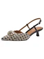 Tamaris Damen Sling Pump mit Stilettoabsatz, schwarz, 37 EU