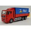 SIKU 2933 LKW MAN TGA mit Mitnahmestapler, M 1:55