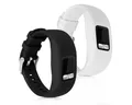 kwmobile Uhrenarmband 2x Band für Garmin Vivofit 4, Silikon Fitnesstracker Ersatz Sportarmband - Größe S