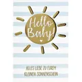 BSB Grußkarten Geburt – Baby - Glückwunschkarte im Format 11,5 x 17 cm mit
