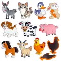 DUUMI Magnete Kinder, Kühlschrankmagnete Kinder, Adorable Kinder Magnete Tiere, Magnet Spielzeug, Fridge Magnets Baby Toys