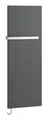 Kermi Pateo (Raumerwärmung) Infrarotheizkörper WWS - Regler 420 W 500 x 1525 x 66 mm Graphit Metallic / Schwarz - PSR1E15500404XK
