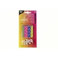 14952 - PAPSTAR - 10 Magic-Kerzen mit Halter 6 cm
