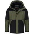 Höhenhorn Lawinenstar Herren Winter Jacke Schwarz/Grün Gr. XXL