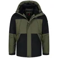 Lawinenstar Herren Winter Jacke Schwarz/Grün Gr. XXL