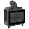 Heizeinsatz kratki FRANEK 12 kW Kamineinsatz modern 2. BImSchV Heizrippen
