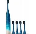 happybrush Elektrische Zahnbürste ECO VIBE 3 Ocean Starterkit Schallzahnbürste inkl. 4 Refills