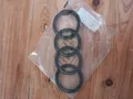 Audi 83A071802 Zeichen Heckklappe Ringe Black Edition -- 7902/2600
