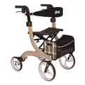 Drive Medical Rollator Nitro S champagner bis 130Kg Gewicht: 7,1Kg, faltbar