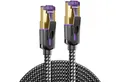 deleyCON deleyCON 7,5m CAT7 Patchkabel (10 Gbit/s, S/FTP, Kupfer, RJ45, POE, LAN-Kabel