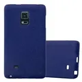 Cadorabo Schutzhülle für Samsung Galaxy NOTE EDGE Hülle in Blau Handyhülle TPU Etui Cover Case