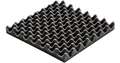 nerapur Schaumstoffeinlage Schaumstoffnoppenplatte anthrazit 50 x 50 cm, 30, OEKO-TEX® Standard 100 Zertifikatsnummer