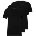 BOSS 3P V-Neck Classic T-shirt Schwarz Baumwolle XX-Large Herren