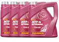 4x4 Liter MANNOL 75W-80 MTF-4 API GL-4 / GL4 Getriebeöl VW BMW FORD MB 235.10