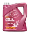 4 Liter MANNOL 75W-80 MTF-4 API GL-4 / GL4 Getriebeöl VW BMW FORD MB 235.10