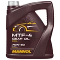 Schaltgetriebe Getriebeöl MANNOL MTF-4 API GL 4 75W-80 4 Liter Getriebe Öl