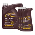 7 (4+3x1) Liter MANNOL 75W-80 MTF-4 API GL-4/ GL4/ Getriebeöl/ Schaltgetriebeöl