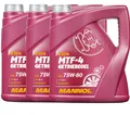 3x4 Liter MANNOL 75W-80 MTF-4 API GL-4 / GL4 Getriebeöl VW BMW FORD MB 235.10