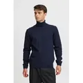 Casual Friday Rollkragenpullover CFKarl Klassischer Rollkragenpullover blau XL