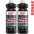 2x SONAX PROFILINE MicrofibreWash Waschmittel für Mikrofaser Microfasertücher 1L