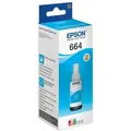 Original Epson Tinten Patrone T664 cyan für EcoTank 100 200 25 2500 2600 3600...