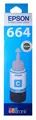 original Epson 664, Cyan, ecotank, 70ml, C13T664240, Tintenbehälter, MHD 02/2021