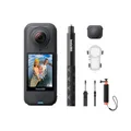 Insta360 X4 Air Unsichtbares Tauch-Bundle – 165 g leichte, 60 m wasserdichte 8K 360°-Kamera, Unsichtbarer Selfie-Stick, Wechsel-Linsen, Erst aufnehmen & dann ausrichten, Stabilisierung, KI-Bearbeitung