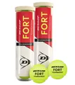 Dunlop Fort Tournament Tennisball - 8 Tennisbälle - ITF Approved - 2 PET Dosen