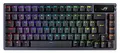 ASUS ROG Azoth tastiera Gaming USB + RF Wireless + Bluetooth QWERTY Inglese US Nero (Asus ROG AZOTH Compact 75% Mechanical RGB Gaming Keyboard, Wireless/Btooth/USB, Hot-Swap ROG NX Red Switches, OLED