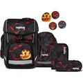 ergobag cubo Schulranzen-Set TaekBärdo - Schwarz
