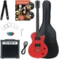 Rocktile Banger's Pack Single Cut E-Gitarren Set, 7-teilig Red