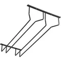 SOTECH Gläserhalter für 2 Glasreihen 235 x 500 x 70 mm Schwarz