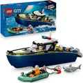 LEGO® Verfolgungsjagd im Polizeiboot (60456), LEGO City Konstruktionsspielsteine, (264 St), Made in Europe