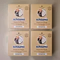 Schauma 2in1 Festes Shampoo-Spülung 4-er Repair & Pflege  mit Kokosoel je 60g