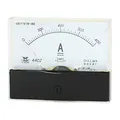 sourcing map 1 Stück Analoges Strommessgerät DC 0-400A 44C2/400A Amperemeter für Stromkreisprüfung Batterie Laden Ampere Tester Gauge