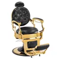 BarberPub Friseurstuhl hydraulische Friseursessel Retro/ Vintage Stil 2933GD