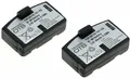 2x Power-Akku f. Sennheiser Kopfhörer Headset BA150 BA151 BA152 NiMH * 2 Stück *