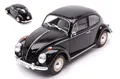 WHITEBOX 1/24 VW KÄFER KAFER 1200 1960 SCHWARZ STATISCHES MODELL DIECAST
